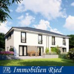 Neubau einer modernen Doppelhaushälfte in Waldkraiburg