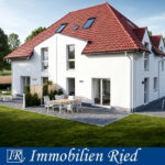 Neubau einer modernen Doppelhaushälfte in sonniger Lage in Neuburg an der Donau