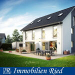 Neubau einer modernen Doppelhaushälfte mit viel Platz, schön gelegen in Hohenwart bei Ingolstadt